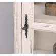 Kép 6/7 - Shabby Chic fenyőfa üvegajtós vitrin - lavintagehome.hu