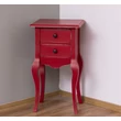 Kép 9/11 - Fenyőfa konzolasztal 2 fiókos, hajlított lábbal - lavintagehome.hu