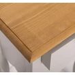 Kép 11/11 - Fenyőfa konzolasztal 2 fiókos, hajlított lábbal - lavintagehome.hu
