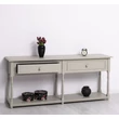 Kép 9/17 - Fenyőfa konzolasztal 2 fiókos - lavintagehome.hu