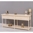 Kép 11/17 - Fenyőfa konzolasztal 2 fiókos - lavintagehome.hu