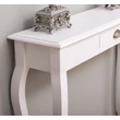 Kép 4/8 - Fenyőfa konzolasztal 1 fiókos - lavintagehome.hu