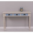 Kép 5/18 - Fenyőfa konzolasztal 3 fiókos, esztergált lábakkal - lavintagehome.hu