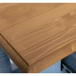 Kép 6/8 - Fenyő konzolasztal 3fiók, 2polc, esztergált lábbal - lavintagehome.hu