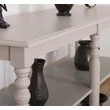 Kép 6/6 - Fenyőfa konzolasztal 1 polcos - lavintagehome.hu