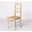 Kép 13/19 - Fenyőfa étkezőszék tölgyfa ülőlappal - lavintagehome.hu
