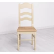 Kép 18/19 - Fenyőfa étkezőszék tölgyfa ülőlappal - lavintagehome.hu