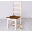 Kép 2/7 - Fenyőfa étkezőszék háttámlás - lavintagehome.hu