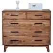 Kép 2/2 - Nostalgia rusztikus fenyőfa komód - lavintagehome.hu