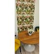 Kép 4/10 - Jersey kerek tölgyfa étkezőasztal fehér lábbal 120 cm raktárról - lavintagehome.hu