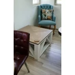 Kép 6/9 - Montana tömörfa dohányzóasztal raktárról 90X90 cm - lavintagehome.hu