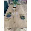 Kép 5/6 - Kiárusítás tölgyfa étkezőasztal tölgylábakkal - lavintagehome.hu