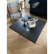 Kép 4/4 - Tölgyfa dohányzóasztal fekete-fehér 100X100 cm - lavintagehome.hu