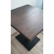 Kép 4/7 - 4 személyes tölgyfa étkezőasztal 80 X 80 cm - lavintagehome.hu