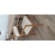 Kép 9/14 - Ivy karfás tölgyfa étkezőszék 4db fehér - lavintagehome.hu