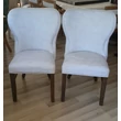 Kép 5/12 - Siena kárpitozott tölgyfa étkezőszék 2db fehér - lavintagehome.hu
