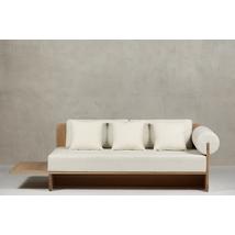 Badmash kárpitozott tölgyfa sofa - lavintagehome.hu