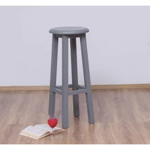Fenyőfa bárszék kerek ülőlappal - lavintagehome.hu