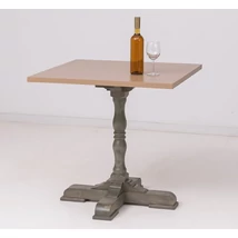 Tömörfa bárasztal fenyőfa lábbal 78 cm szögletes - lavintagehome.hu