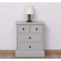 Fenyőfa éjjeliszekrény 4 fiókos - lavintagehome.hu