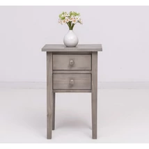 Fenyőfa éjjeliszekrény 2 fiókos - lavintagehome.hu