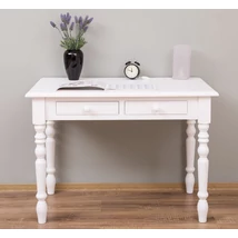 Fenyőfa íróasztal 2 fiókos - lavintagehome.hu