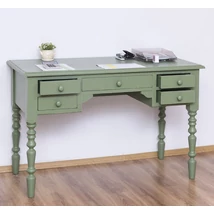Fenyőfa íróasztal 5 fiókos - lavintagehome.hu