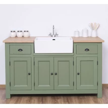 Fenyőfa konyhabútor 2 fiókos, 4 ajtós - lavintagehome.hu