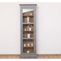 Fenyőfa vitrin üvegajtós - lavintagehome.hu
