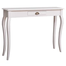 Fenyőfa konzolasztal 1 fiókos - lavintagehome.hu