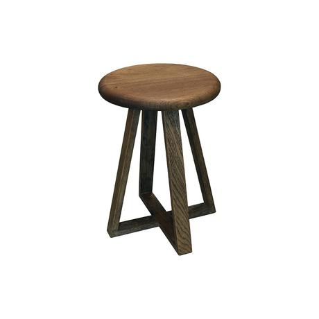 Tonic Low Stool alacsony tölgyfa bárszék - lavintagehome.hu