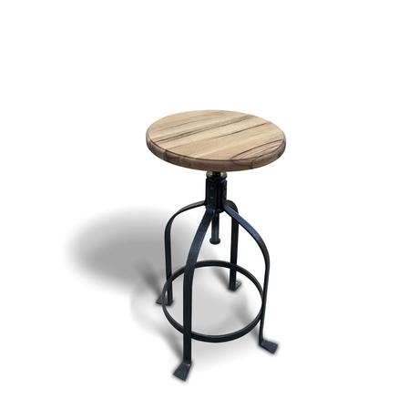 Piano kovácsoltvas alacsony bárszék - lavintagehome.hu