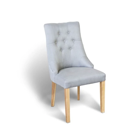 Camilla kárpitozott tölgyfa étkezőszék - lavintagehome.hu
