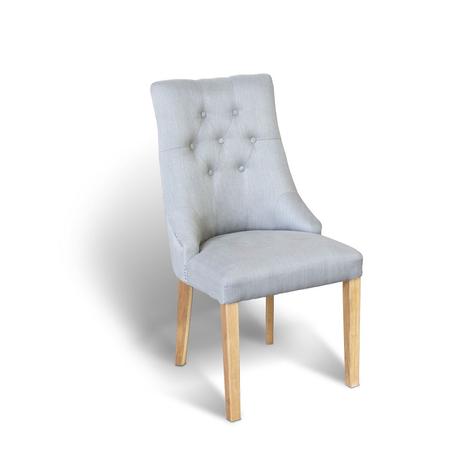 Camilla kárpitozott tölgyfa étkezőszék - lavintagehome.hu