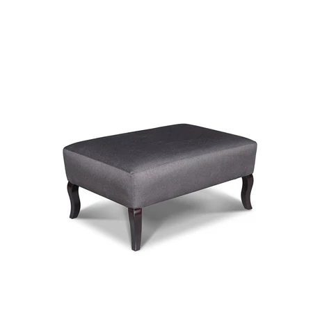 Textile kárpitozott tölgyfa puff - lavintagehome.hu