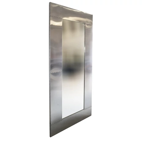 Aero design aluminium keretes állótükör - lavintagehome.hu