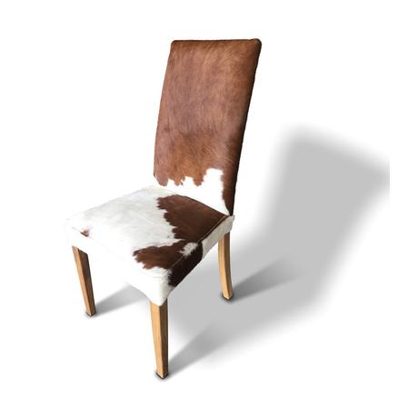 Harry bükkfa étkezőszék tehénbőr kárpittal - lavintagehome.hu
