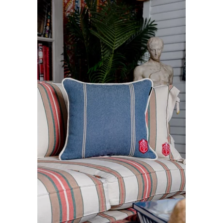 Katalin design díszpárna csíkos - lavintagehome.hu