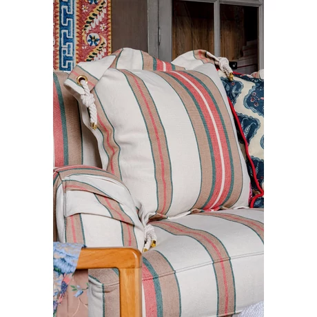 Herina design díszpárna csíkos - lavintagehome.hu