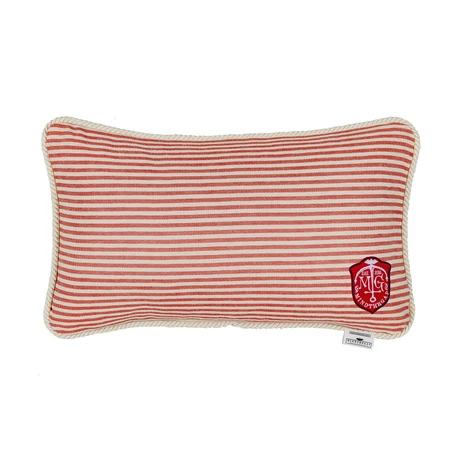 Rhubarb design díszpárna csíkos, hosszúkás - lavintagehome.hu