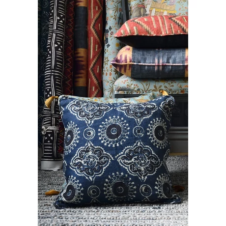 Ajrak design díszpárna - lavintagehome.hu