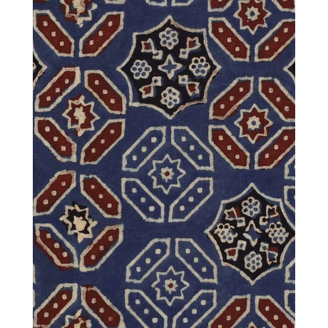 Ajrak Blue design tapéta elegáns - lavintagehome.hu