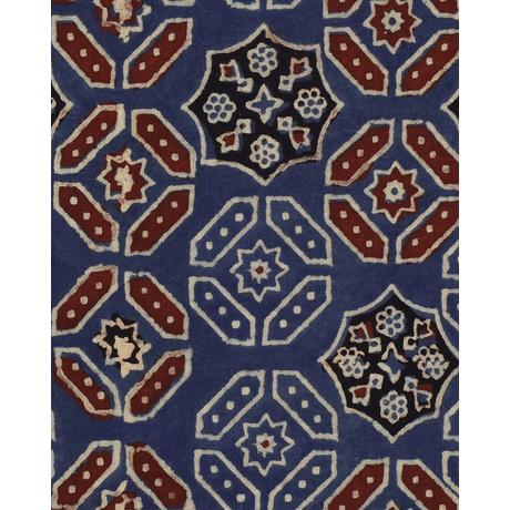 Ajrak Blue design tapéta elegáns - lavintagehome.hu