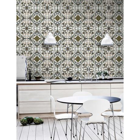 Organic Tile design tapéta klasszikus - lavintagehome.hu
