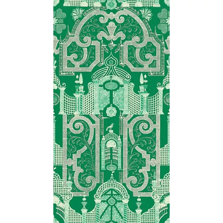 Emperor's Labyrinth Zöld design tapéta mintás - lavintagehome.hu