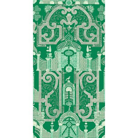 Emperor's Labyrinth Zöld design tapéta mintás - lavintagehome.hu