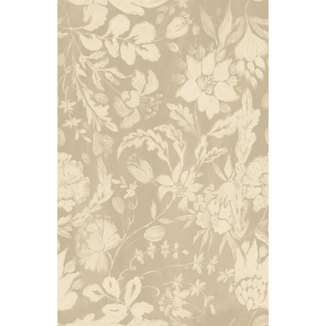 Flowery Ornament bézs-taupe design tapéta virágos - lavintagehome.hu