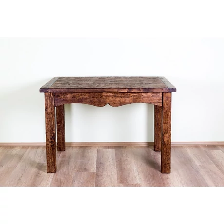 Rusztikus fenyőfa étkezőasztal - lavintagehome.hu