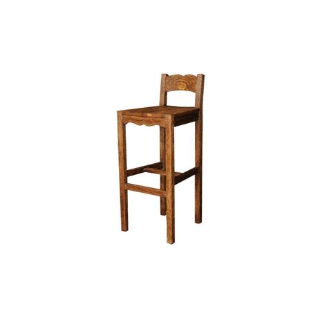 Rusztikus fenyőfa bárszék - lavintagehome.hu