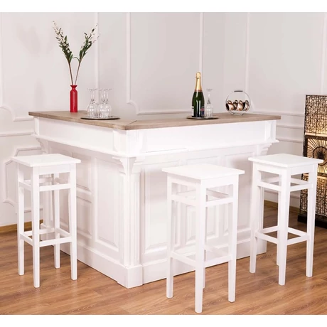 Fenyőfa bárpult L alakú - lavintagehome.hu